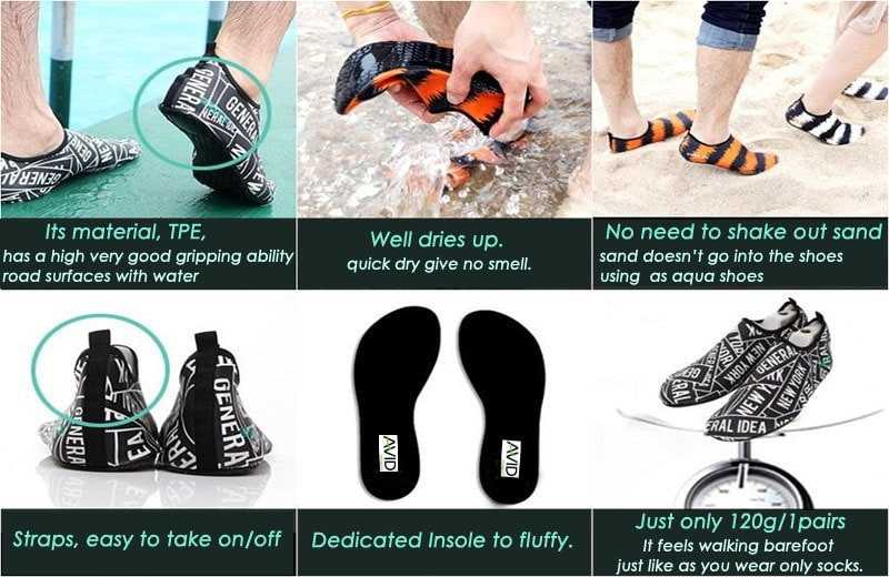 socks to wear with water shoes